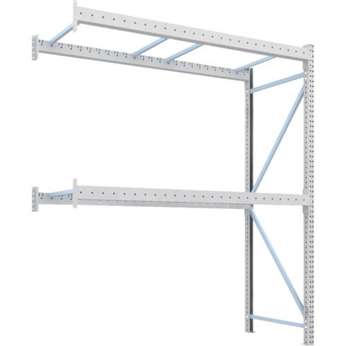 ■TRUSCO パレットラック2トン用2500X1000XH3000 2段 連結〔品番:2D30B25102B〕【4592140:0】[送料別途見積り][法人・事業所限定][直送][店頭受取不可]