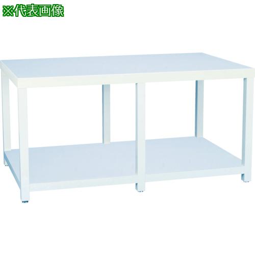■新光 塩ビ製作業台 1800X900XH740〔品番:PVCT1890〕【4599985:0】[送料別途見積り][法人・事業所限定][直送][店頭受取不可]｜ホームセンターバロー　店