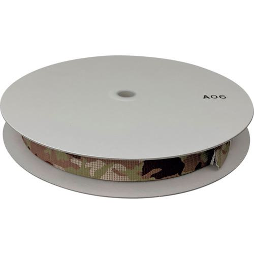 ■ユタカメイク ベルト 迷彩ナイロン平ベルトドラム巻 デザート 1.5t&times;30mm&times;25m〔品番:PFMB331〕【4600211:0】[送料別途見積り][掲外取寄][店頭受取不可]｜ホームセンターバロー　店 10,725円