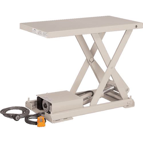 ■Bishamon テーブルリフト ちびちゃんシリーズ 均等荷重500kg ストローク390mm 三相200V〔品番:X050406AB〕【4605802:0】[送料別途見積り][法人・事業所限定][直送][店頭受取不可]
