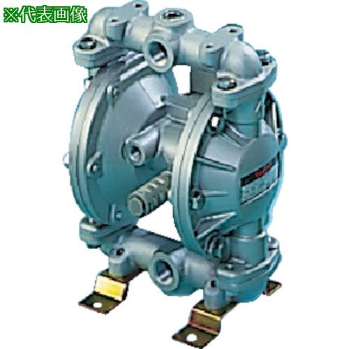■TAIYO ダイヤフラムポンプ 吐出量:35L/min ポンプ口径:Rc1/2〔品番:TD15AT〕【4608488:0】[送料別途見積り][店頭受取不可]