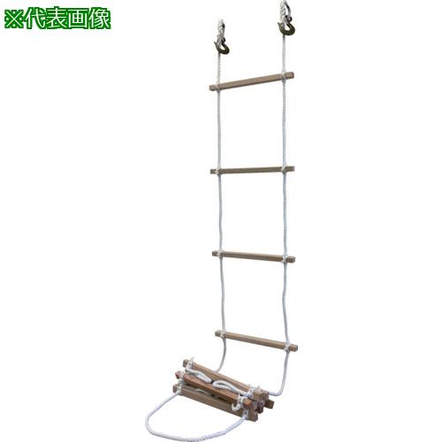 ■高木 避難用縄梯子12mm&times;5m〔品番:290101〕【4614798:0】[店頭受取不可]｜ホームセンターバロー　店 14,605円