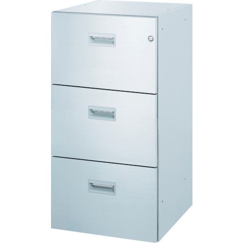 ■TRUSCO SUS304保管庫 3段引出型 450X500XH900〔品番:TSD34509〕【4621379:0】[送料別途見積り][法人・事業所限定][直送][店頭受取不可] 146,080円
