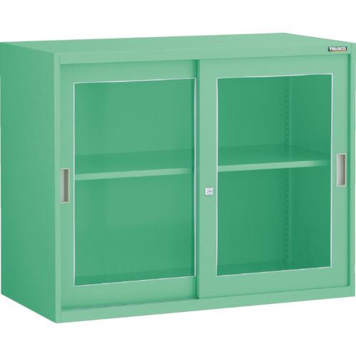 ■TRUSCO MU型保管庫 ガラス引違 900X450XH720〔品番:MUJ7〕【4626923:0】[法人・事業所限定][直送元][店頭受取不可]｜ホームセンターバロー　店