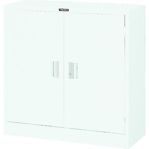 ■TRUSCO スタンダード書庫(D380) 両開 880XH880 W色〔品番:W303〕【4627458:0】[法人・事業所限定][直送元][店頭受取不可]｜ホームセンターバロー　店
