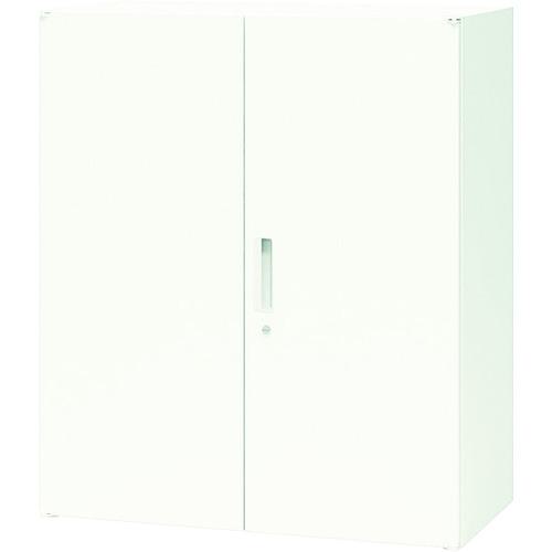 ■NAIKI 収納庫 CW型 両開き書庫 899&times;450&times;1050〔品番:CW0911KWW〕【4630921:0】[送料別途見積り][法人・事業所限定][直送][店頭受取不可]｜ホームセンターバロー　店