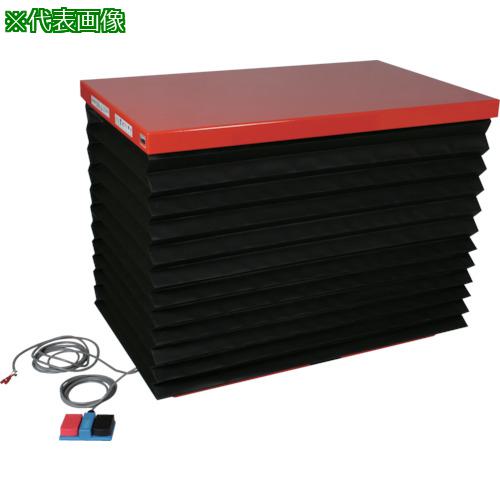 ■TRUSCO スーパーFAリフター300kg 電動式 1200X520 蛇腹付〔品番:HFA300512J20〕【4644166:0】[送料別途見積り][法人・事業所限定][直送][店頭受取不可]