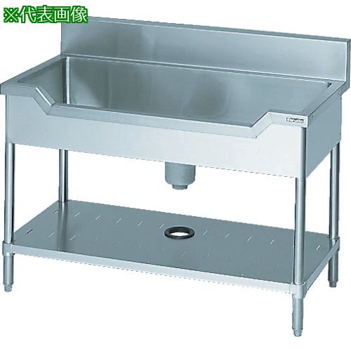 ■Maruzen 舟型シンク1000×600×800(ホース付)〔品番:BSF1106〕【4655311:0】[法人・事業所限定][直送元][店頭受取不可]
