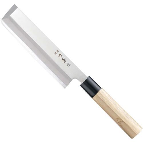 ■EBM 刃秀作 モリブデンバナジウム鋼 角型薄刃(左用)FC-376 19.5cm〔品番:1240130〕【4659652:0】[送料別途見積り][掲外取寄][店頭受取不可]