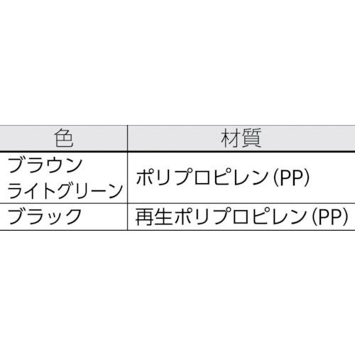 □NPC プラスチックパレットZR-110140E 両面ニ方差し ライトグリーン