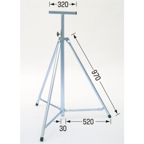 ■つくし 投光器用三脚〔品番:6319〕【4678518:0】[送料別途見積り][掲外取寄][店頭受取不可] の商品写真