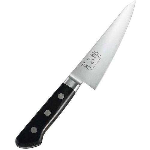 ■EBM 角三郎 ハイカーボン10A ツバ付パッカー柄 骨スキ角 15cm〔品番:1251990〕【4684091:0】[送料別途見積り][掲外取寄][店頭受取不可]