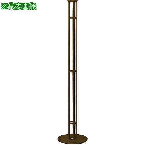 ■カネソウ スチール製アレンジポスト 丸棒タイプ〔品番:RING0785RBARBN〕【4692607:0】[送料別途見積り][法人・事業所限定][直送][店頭受取不可]