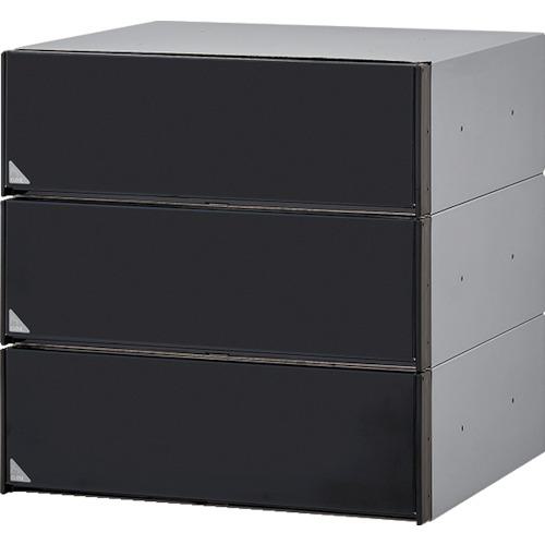 ■田島メタルワーク メイルボックス(前入前出)MX-68-3B〔品番:MX683B〕【4705167:0】[送料別途見積り][法人・事業所限定][直送][店頭受取不可]｜ホームセンターバロー　店