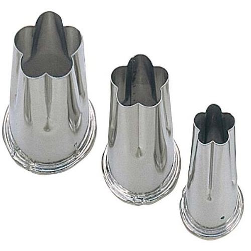 ■EBM 18-8 上物渕付 抜型 3Pcs 梅〔品番:4223900〕【4720812:0】[送料別途見積り][掲外取寄][店頭受取不可]｜ホームセンターバロー　店