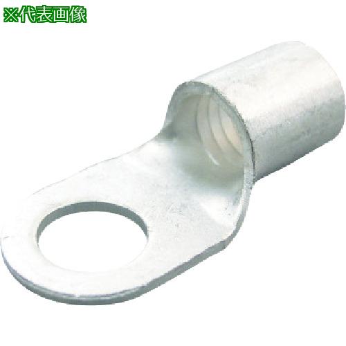 ■ニチフ 裸圧着端子 R形(50P) より線96.3~117.2 外寸28.5mm スタッド径10.5mm〔品番:R10010〕【4731051:0】[店頭受取不可]｜ホームセンターバロー　店