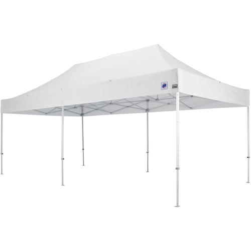 ■グリーンクロス イージーアップテント デラックス ホワイト 3.0m×6.0m スチール〔品番:6300033986〕【4732380:0】[送料別途見積り][法人・事業所限定][外直送][店頭受取不可]
