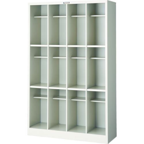 ■TRUSCO 長靴対応オープンシューズケース 12人用 中棚付〔品番:NPS12L〕【4789679:0】[法人・事業所限定][直送元][店頭受取不可] 35,321円