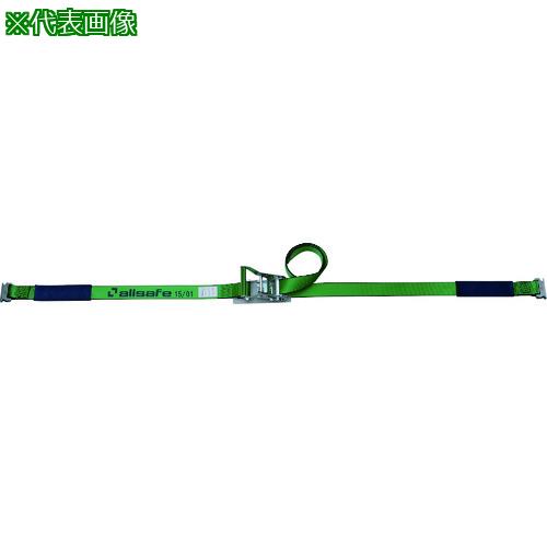 ■allsafe ベルト荷締機 ラチェット式T-ワンピース仕様(重荷重)〔品番:R5TP15〕【4795415:0】[店頭受取不可]
