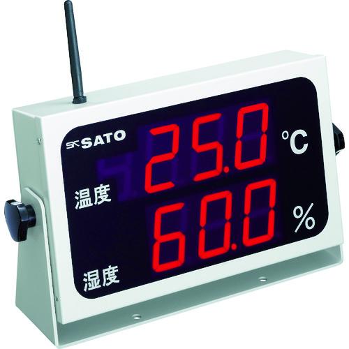 ■【在庫限り】佐藤 コードレス温湿度表示器(8102-00)〔品番:SKM350RTRH〕【4797035:0】[店頭受取不可]｜ホームセンターバロー　店