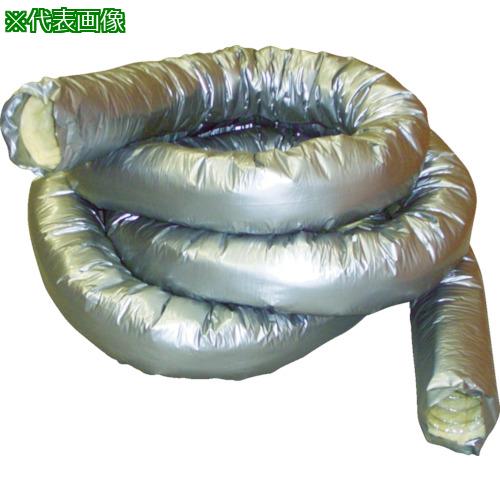 ■フジモリ 保温付フレキシブルダクト フジレックスIP(両側端末未処理品) 150φ&times;10m〔品番:IPM10150〕【4816552:0】[店頭受取不可]｜ホームセンターバロー　店