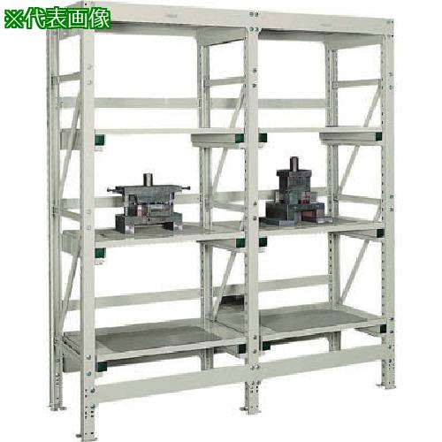 ■TRUSCO スチールラック 金型ラック中量用 900X617XH2115 単体 NG ネオグレー〔品番:M107363KA〕【4843746:0】[送料別途見積り][法人・事業所限定][直送][店頭受取不可]｜ホームセンターバロー　店