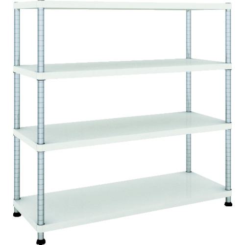 ■TRUSCO スチールラック フェニックスラック 1200X450 4段 W色 抗菌粉体塗装〔品番:PER4444W〕【4844831:0】[法人・事業所限定][直送元][店頭受取不可] 26,956円
