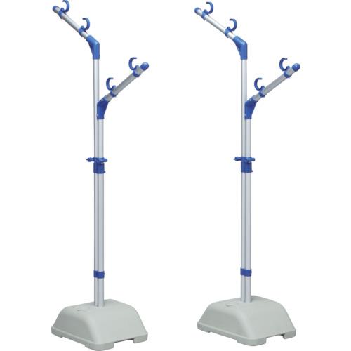 ■IRIS 528591 アルミ物干し ブロー台セット AMS-169R〔品番:AMS169R〕【4857739:0】[店頭受取不可]｜ホームセンターバロー　店