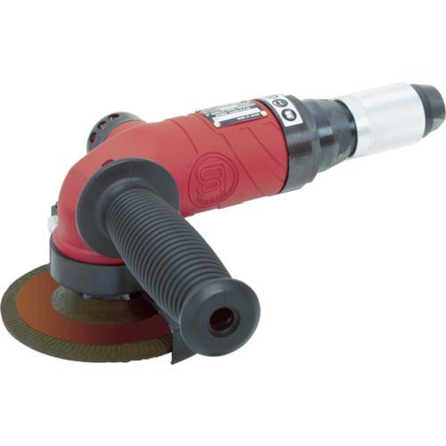 ■SI エアアングルグラインダー 適用砥石寸法外径&times;厚さ&times;内径(mm)100&times;6&times;15〔品番:SIAG4A2RJ〕【4860161:0】[店頭受取不可]｜ホームセンターバロー　店
