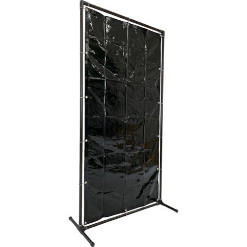 ■TRUSCO 溶接遮光フェンス 1020型単体固定足 深緑〔品番:YFBKDG〕【4876083:0】[直送DS][店頭受取不可]