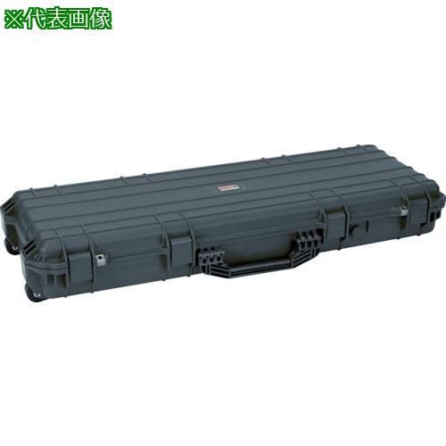 ■TRUSCO プロテクターツールケース(ロングタイプ・キャスター付) 黒〔品番:TAK1346BK〕【4887492:0】[直送DS][店頭受取不可]