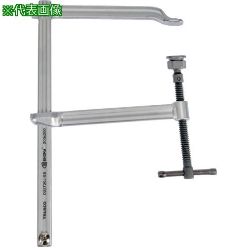 ■TRUSCO F型クランプ深型 口開400mmフトコロ400mm〔品番:D36T40J〕【4901070:0】[店頭受取不可]｜ホームセンターバロー　店