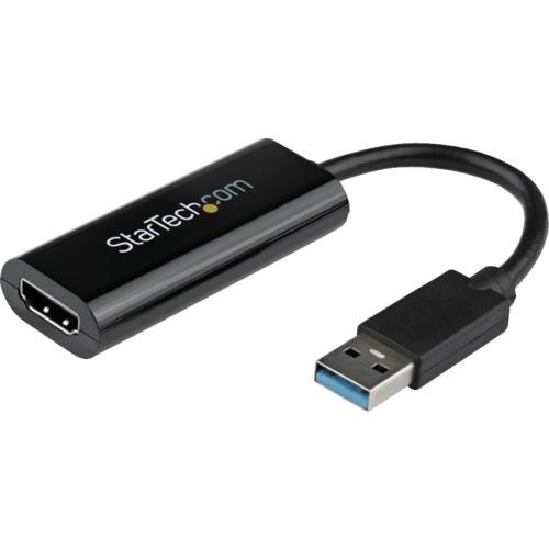 ■StarTech ディスプレイアダプター/USB-A - HDMI/USB 3.0/1080p/Winのみ〔品番:USB32HDES〕【4928210:0】[店頭受取不可]