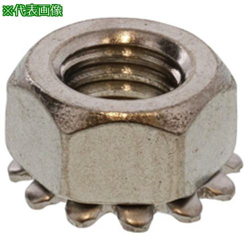 ■SUNCO SUS 歯付座金ナット 輸入品 M6 (1200本入)〔品番:N002U7100060000000〕【4944759:0】[送料別途見積り][掲外取寄][店頭受取不可]
