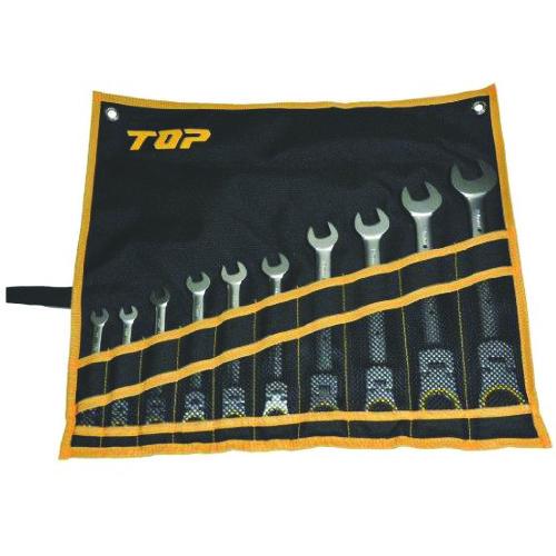 ■TOP 首振りラチェットコンビセット〔品番:FRC10000S〕【4957580:0】[店頭受取不可]
