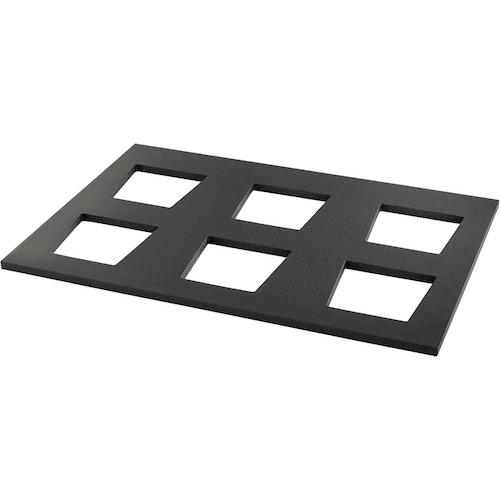 ■EBM ヴォラース キュービック メラミンボール用土台6穴 904975〔品番:1516590〕【4976322:0】[送料別途見積り][掲外取寄][店頭受取不可]