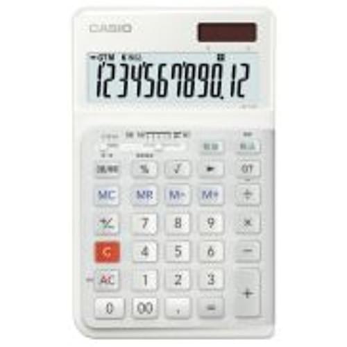 ■カシオ 人間工学電卓12桁〔品番:JE12DWEN〕【4983957:0】[送料別途見積り][掲外取寄][店頭受取不可]｜ホームセンターバロー　店