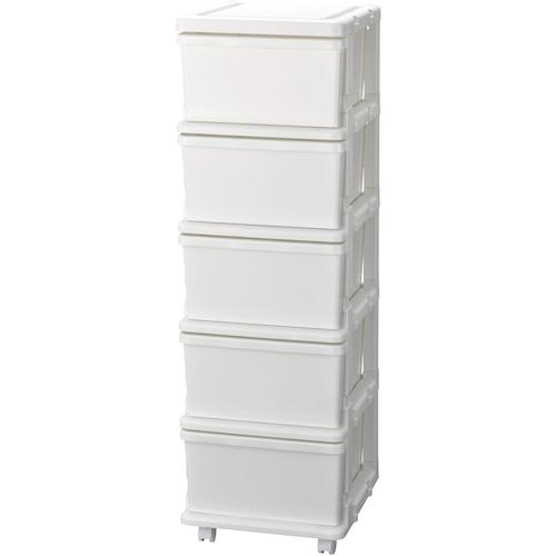 ■JEJアステージ シーズユニット5段 WHホワイト《3台入》〔品番:480512〕【5001695×3:0】[送料別途見積り][法人・事業所限定][外直送][店頭受取不可]