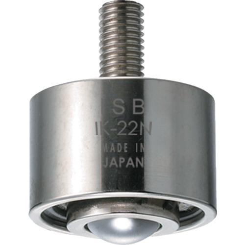 ■ISB 下向用ボールキャスター イグチベアー IK-22N スチール製〔品番:IK22N〕【5003644:0】[店頭受取不可]