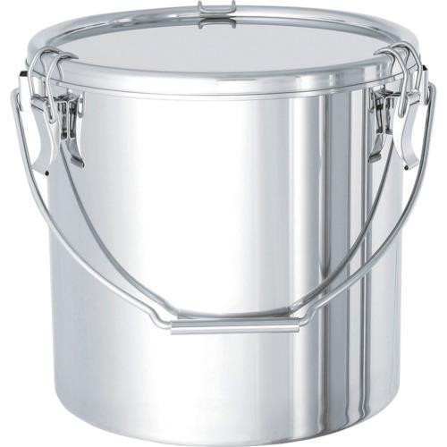 ■MONOVATE ステンレスタンク ストレートクリップ式吊下げ密閉タンク(フタ付) 10L〔品番:CTB24〕【5005167:0】[店頭受取不可]