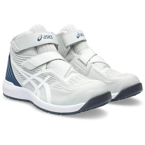 ■【在庫限り】ASICS ウィンジョブCP120 グラシアグレー&times;ホワイト 23.5cm〔品番:1273A062.02023.5〕【5018189:0】[店頭受取不可]｜ホームセンターバロー　店