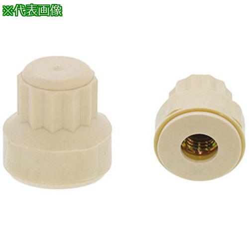 ■SUNCO アイボリー スーパーナット (ワッシャーセット品 M10 (100本入)〔品番:N0005M000100000000〕【5018764:0】[送料別途見積り][掲外取寄][店頭受取不可]