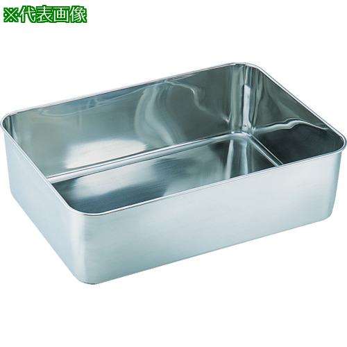 ■SUGICO ステンレス深型組バット 11号 314×435×100 11L〔品番:FU13〕【5021740:0】[送料別途見積り][掲外取寄][店頭受取不可]
