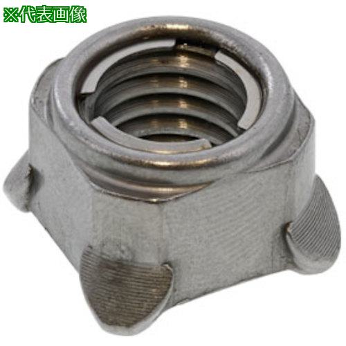 ■SUNCO E-LOCKナット四角溶接 M6 (500本入)〔品番:N00012W00060000000〕【5025103:0】[送料別途見積り][掲外取寄][店頭受取不可]｜ホームセンターバロー　店