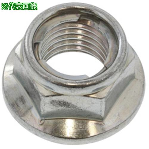 ■SUNCO 三価ホワイト E-LOCKナット フランジ小形細目 B14 M10(P\u003d1.25 (375本入)〔品番:N000120C0100000003〕【5026593:0】[送料別途見積り][掲外取寄][店頭受取不可]