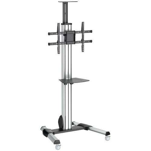 ■StarTech 移動式テレビスタンド/キャスター付き/32インチから75インチ液晶ディスプレイ対応/高さ調整機能〔品番:STNDMTV70〕【5044613:0】[法人・事業所限定][外直送元][店頭受取不可]