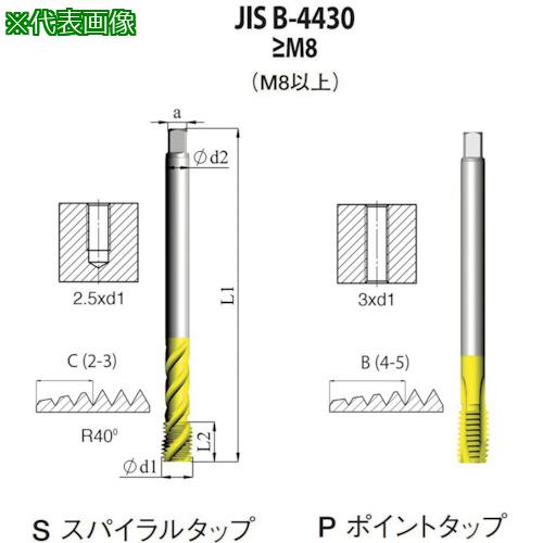 ■NOGA JIS B-4430 一般用ポイントタップ M10x1.25 XT5〔品番:PJ4BM10X1.25H35〕【5052809:0】[送料別途見積り][掲外取寄][店頭受取不可]
