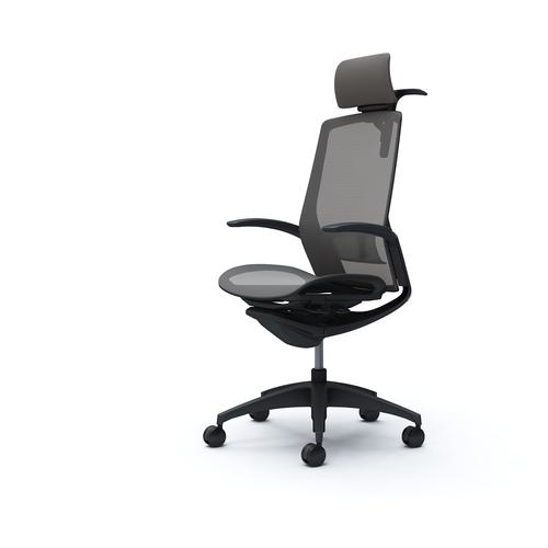 ■OKAMURA フィノラチェア EXハイバック 座メッシュ〔品番:C74BMSF1F2〕【5061277:0】[送料別途見積り][法人・事業所限定][外直送][店頭受取不可]