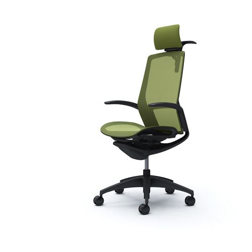 ■OKAMURA フィノラチェア EXハイバック 座メッシュ〔品番:C74BMRF1E5〕【5061360:0】[送料別途見積り][法人・事業所限定][外直送][店頭受取不可]