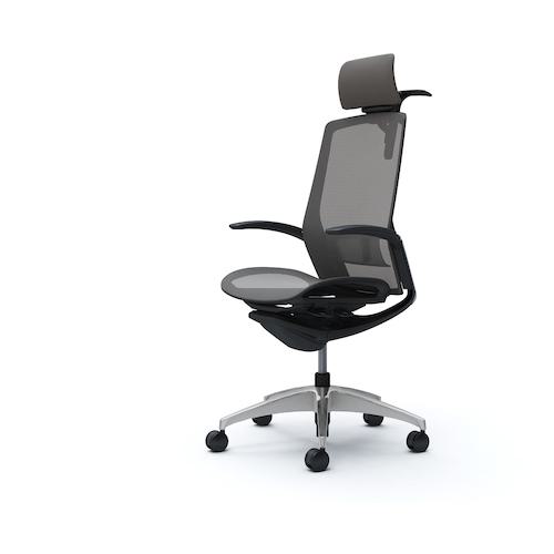 ■OKAMURA フィノラチェア EXハイバック 座メッシュ〔品番:C74BBSF1F2〕【5062875:0】[送料別途見積り][法人・事業所限定][外直送][店頭受取不可]